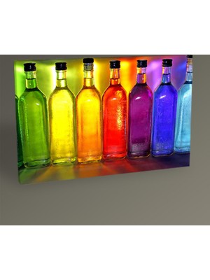 Tablo 360 - Renkli Şişeler Tablo 60X40