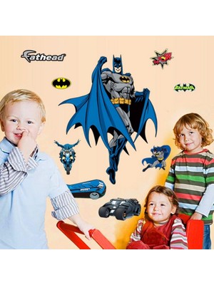 Cosy Home Gift Süper Kahraman Batman Betmen Çocuk Odası Ev Duvar Görsel Dekor Resim Sticker