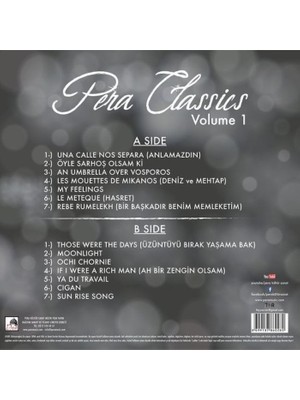 Pera Classics Vol.1, Plk -