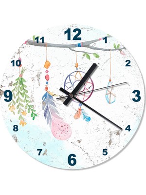 Cakasepetim Düş Kapanı Duvar Saati  30 X 30 Cm