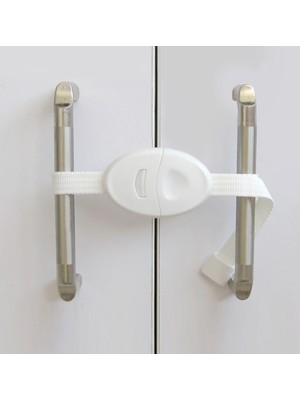 Evokids Çift Kapaklı Askılı Dolap Kilidi