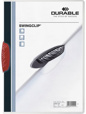 Durable 2260 Swıngclıp Trans Kırmızı