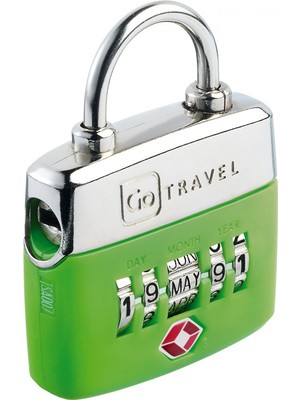Go Travel Birthday Şifreli Bagaj Kilidi 355 / YEŞİL - STD