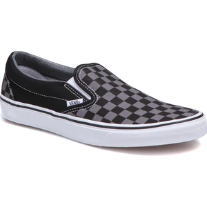 Classic Slip-On Gri Siyah Erkek Sneaker Ayakkabı