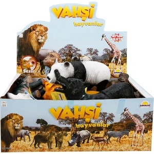 725 Sun Vahşi Hayvanlar Foam Sesli 27Cm-Rst-Aus