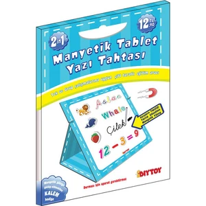0585 Manyetik Tablet Yazı Tahtası Mavi