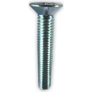 Civata Yıldız Havşa Başlı Beyaz M6x16