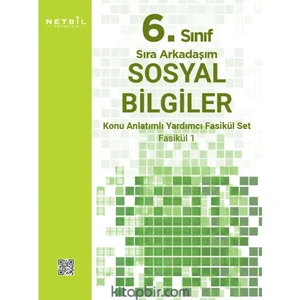 Netbil Yayınları 6.Sınıf Sıra Arkadaşım Sosyal Bilgiler Soru Bankası