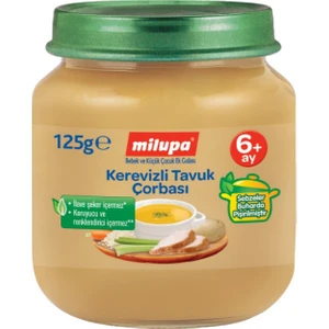 Kerevizli Tavuk Çorbası Kavanoz 125 g 6+ Ay