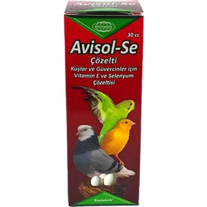 Avisol-Se Kuş Vitamin ve Mineral Takviyesi 30cc