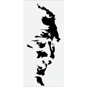 ModaCar Atatürk Siluet Siyah Sticker 423621