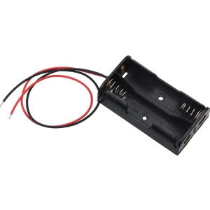 İkili AA Pil Kutusu 1.5V Pil Bağlantı Aparatı Arduino 2li Kalem