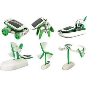 Solar Oyuncak 6'lı Set Güneş Enerjisi ile Çalışan Oyuncak