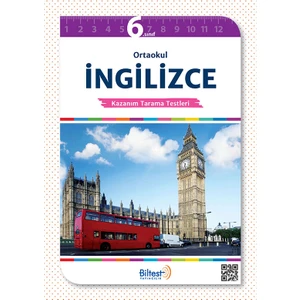 Bilfen Yayınları Biltest Ortaokul İngilizce 6 Kazanım Tarama Testleri