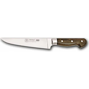 61021-Y.M Yöresel Mutfak Bıçağı Ahşap Sap 19,5 Cm (Pimli)