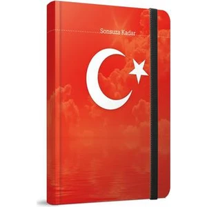 Sonsuza Kadar İplik Dikişli Sert Kapaklı Defter 9x14 120 Yaprak Çizgili (St)