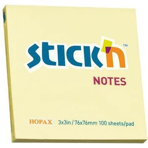 Stıckn 76x76 Pastel Sarı 100 Yaprak