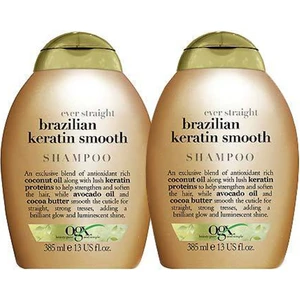 OGX Brazilian Keratin Shampoo 2'li Kofre 385ml