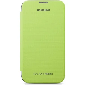 Galaxy Note 2 (N7100) Flip Kılıf - Lime Green