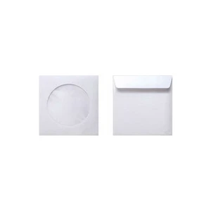 CD Zarfı,Beyaz,Pencereli 100'lü Paket
