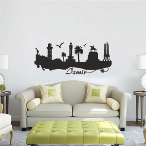 S-151 "İzmir Şehir Silueti 1" Duvar Sticker