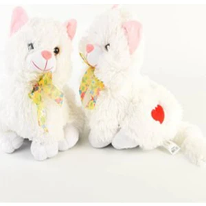 Müzikli Peluş Kedi 33 Cm