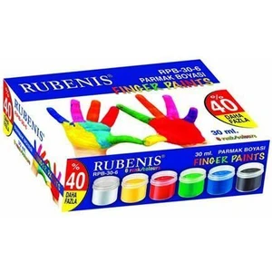 6 Renk Parmak Boyası