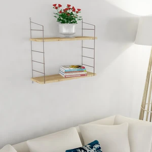 Armoni Raf ve Kitaplık Seti 2 Raflı 200X720 Safir Meşe - Malibu