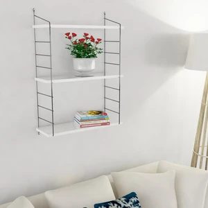 Armoni Raf ve Kitaplık Seti 3 Raflı 200X720 Beyaz