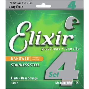 14702 Stainless Steel Set Bas Gitar Teli (50-105)