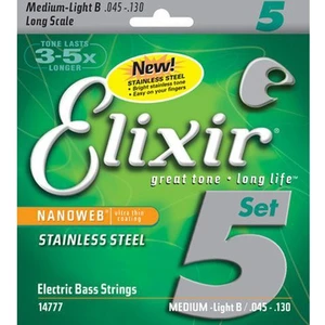 14777 Nanoweb Medium 5 Telli Bas Gitar Teli (45-130)