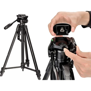 No Name D5000 Fotoğraf Makinesi İçin 157cm Tripod 3 Kg Taşıma