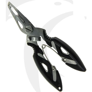 Bauer Mini Siyah Eğik Ağızlı Balıkçı Pensesi