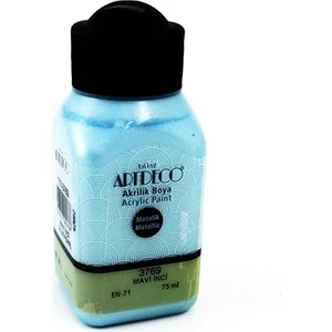 Met. Akrilik Boya 75Ml Mavi İnci 3769