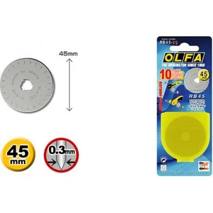 Rb45-10 Yuvarlak Maket Bıçağı Yedeği