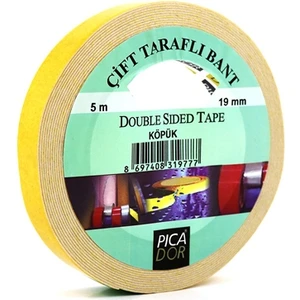 19 Mm X 5 Mt Köpük Çift Taraflı Bant