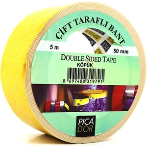 50 Mm X 5 Mt Köpük Çift Taraflı Bant
