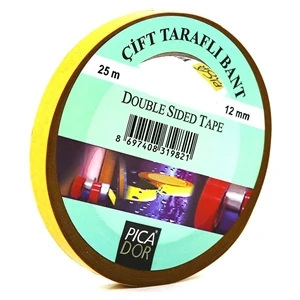 12 Mm X 25 Mt Çift Taraflı Bant