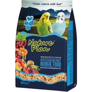 Nature Plan Meyve Aromalı Ve Ballı Muhabbet Kuşu Yemi 500 Gr