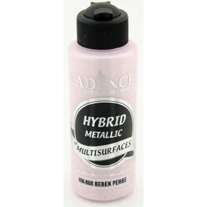 Bebek Pembe Metalik Multisurface Hibrit Boya Cadence 120Ml