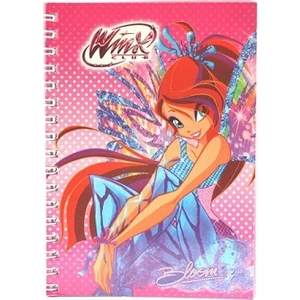 Winx Spiralli A6 Karton Kapak Not Defteri