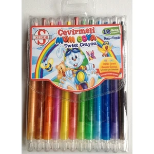 Südor Çevirmeli Mum Boya Set 12 Yb08