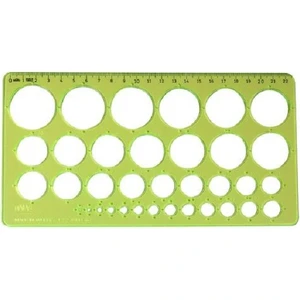 Daire Şablonu 22 cm (1-35 mm)