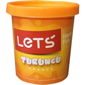 Lets Tek Renk Oyun Hamuru Turuncu 150 gr.
