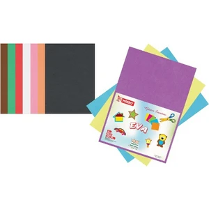 Eva 001 10 Renk 2mm 20X30 cm 10 lu