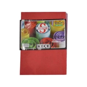 Keçe 20X30 Cm 10 Renk 180 G Sk37