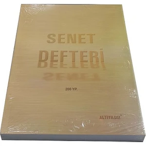 Senet Defteri 200 yaprak