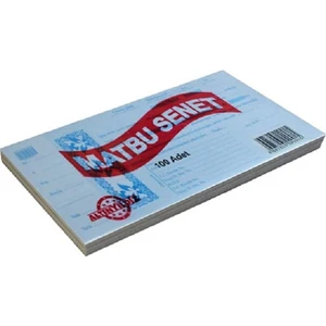 Matbu Senet Bono 100 Adet