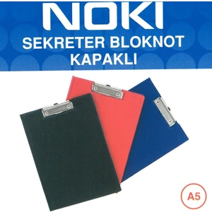 Sekreterlik Kapaklı Blok Mavi A5