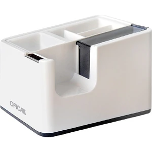 Modern Dizayn Kalemlikli Bant Makinası Beyaz